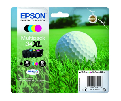 Tusz EPSON 34XLBKCMY Multipack-4 XL C13T34764010